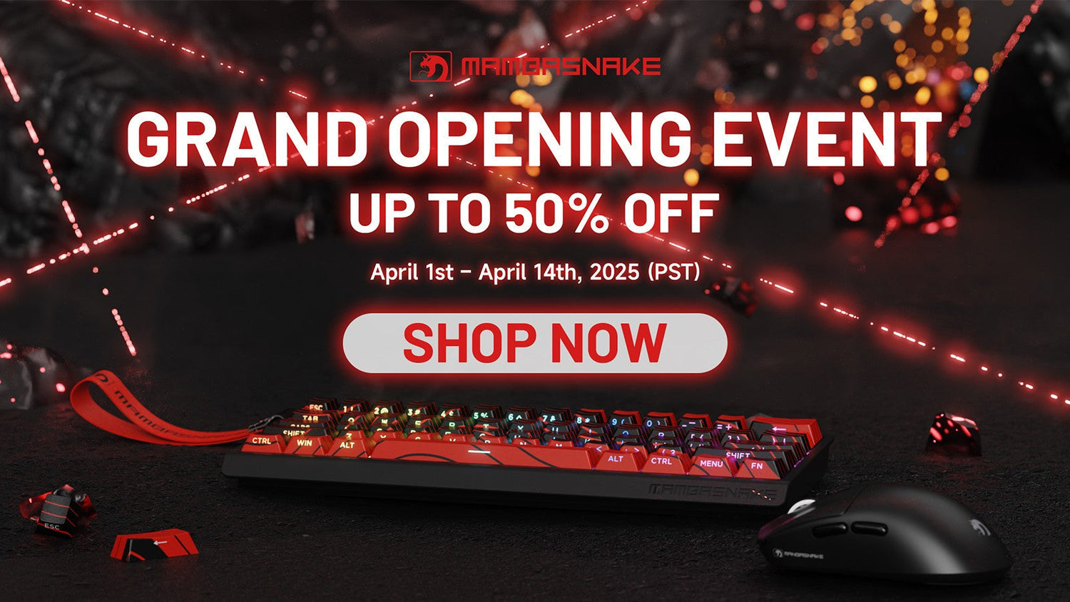 MAMBASNAKE Official Grand Opening - Up To 50% Off