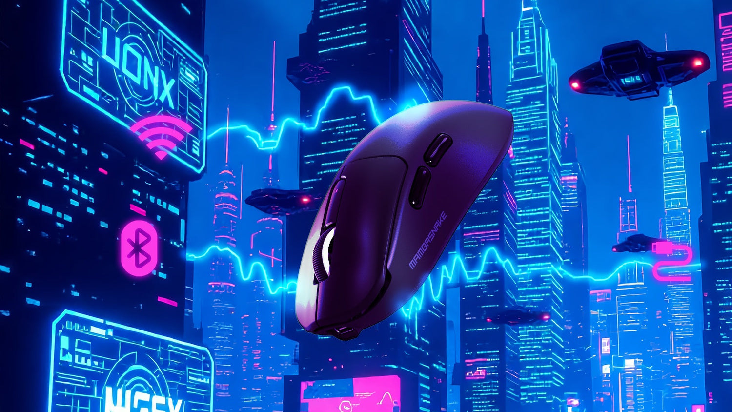 Tri-Mode Gaming Mouse: