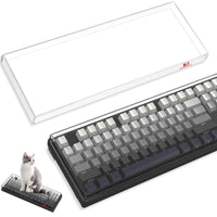 MAMBASNAKE 87 Keys Keyboard Dust Cover, clear acrylic keyboard protection.