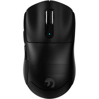 MAMBASNAKE M3 black wireless gaming mouse: ultra-lightweight design and TAPE, diamond grip, and the MAMBASNAKE logo