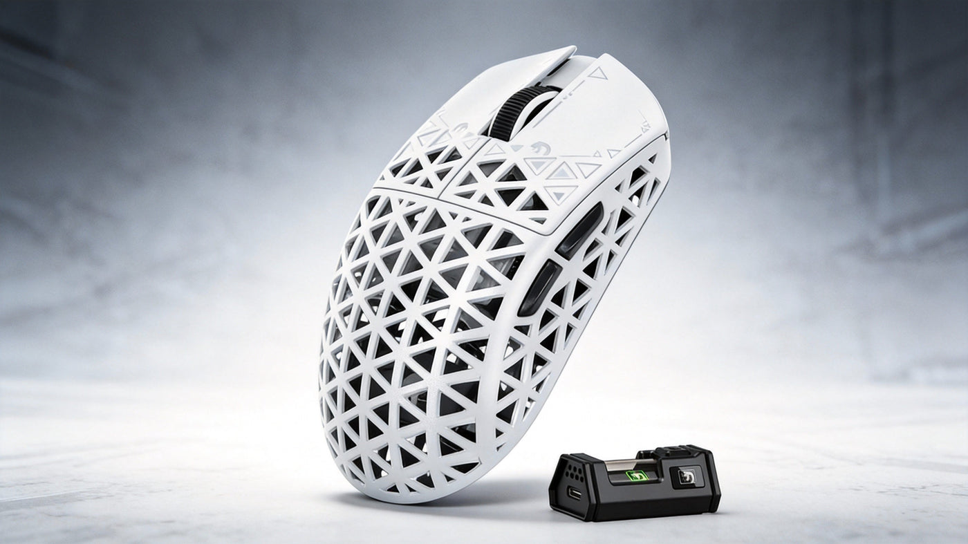 Tracking deviation analysis graph for Mambasnake M5 Ultra and Logitech GPX2 gaming mouse sensors at 400-1600 DPI settings