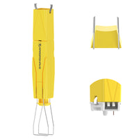 Yellow MAMBASNAKE KS01 2-in-1 keycap switch puller with stainless steel wires and metal switch extractor