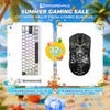 Souris gaming sans fil MAMBASNAKE M5 Ultra en fibre de carbone + clavier sans fil X60 HE à déclenchement rapide et interrupteurs magnétiques