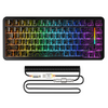 MAMBASNAKE M82 HE Hall Effect Magnetic Switch 75% Rapid Trigger Gaming Keyboard  with 8KHz RGB Coiled Cable