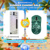 Souris gaming sans fil MAMBASNAKE M5 Ultra en fibre de carbone + clavier sans fil X60 HE à déclenchement rapide et interrupteurs magnétiques