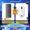 MAMBASNAKE M3 39g Lightweight Wireless Gaming Mouse + X60 HE Wireless Rapid Trigger Keyboard Magnetic Switch Bundles