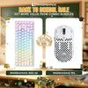 MAMBASNAKE M2 Carbon Fiber Lightweight Wireless Gaming Mouse & MAMBASNAKE M82 HE Rapid Trigger Gaming Keyboard Bundle