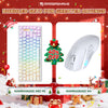 Pacchetto tastiera da gioco MAMBASNAKE M82 HE con grilletto rapido al 75% + mouse da gioco leggero wireless M4