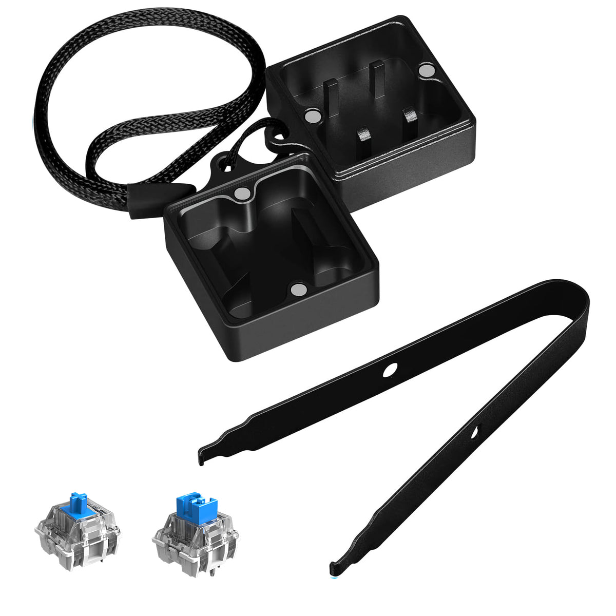 Switch Opener Kit with Switch Puller, Aluminum Mechanical Keyboard Switch Opener for Cherry MX Gateron Kailh Box Outemu Akko Panda Switch