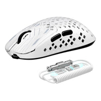 MAMBASNAKE M2 Carbon Fiber Lightweight Wireless Gaming Mouse with 8KHz Coiled Cable