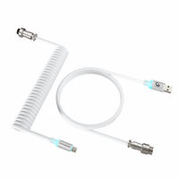 MAMBASNAKE C01ULTIMATE 8K RGB Coiled Keyboard Cable