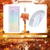 Pacchetto tastiera da gioco MAMBASNAKE M82 HE con grilletto rapido al 75% + mouse da gioco leggero wireless M4