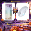 Pacchetto tastiera da gioco MAMBASNAKE M82 HE con grilletto rapido al 75% + mouse da gioco leggero wireless M4