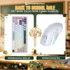 Pack clavier gaming MAMBASNAKE M82 HE 75% à déclenchement rapide + souris gaming sans fil légère M4