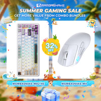 MAMBASNAKE M82 HE Rapid Trigger Gaming Keyboard + M4 Wireless Lightweight Gaming Mouse Bundle
