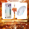 Pack clavier gaming MAMBASNAKE M82 HE 75% à déclenchement rapide + souris gaming sans fil légère M4