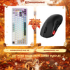 Pack clavier gaming MAMBASNAKE M82 HE 75% à déclenchement rapide + souris gaming sans fil légère M4