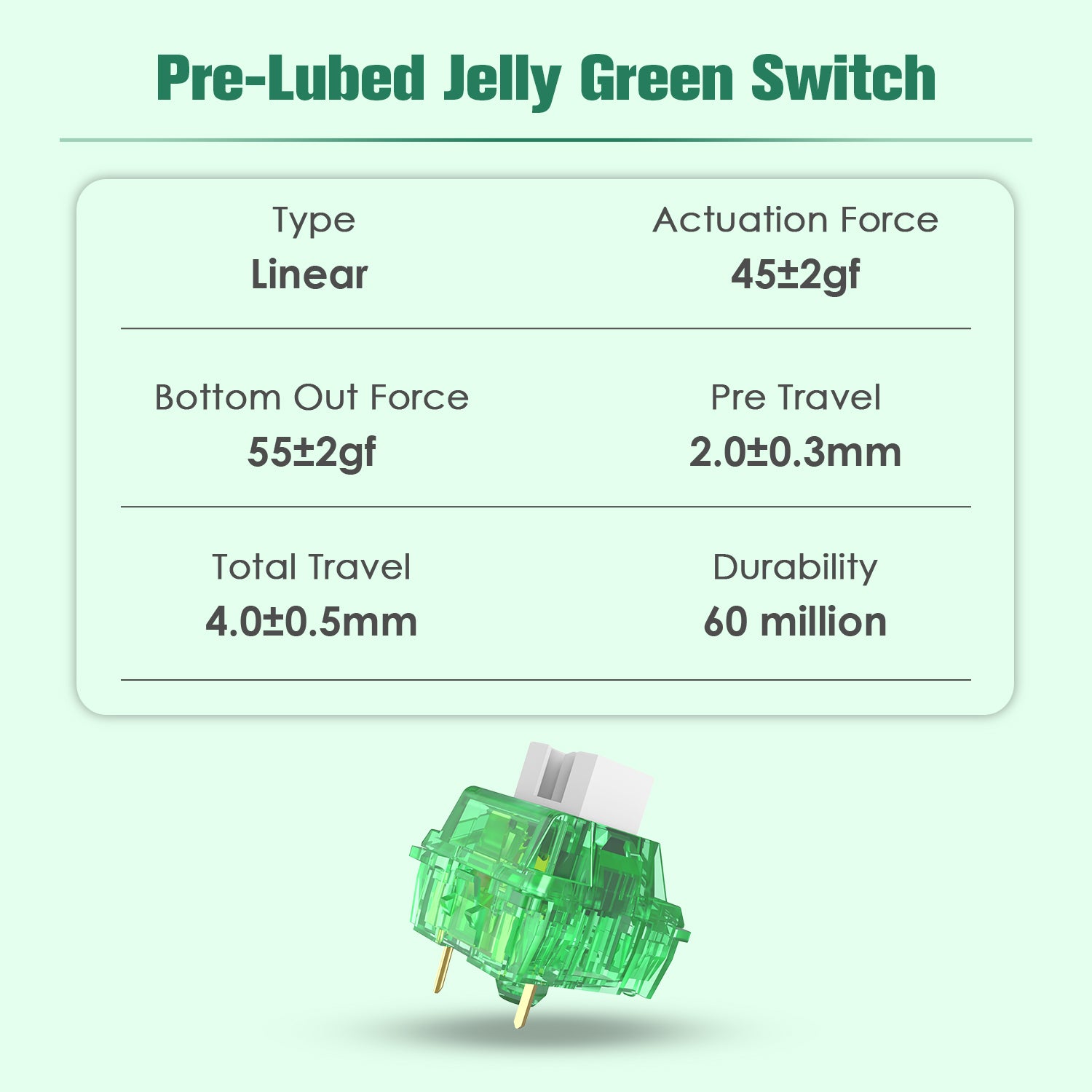 AJAZZ AS Switches for Mechanical Keyboard MX Switches for DIY Keyboard