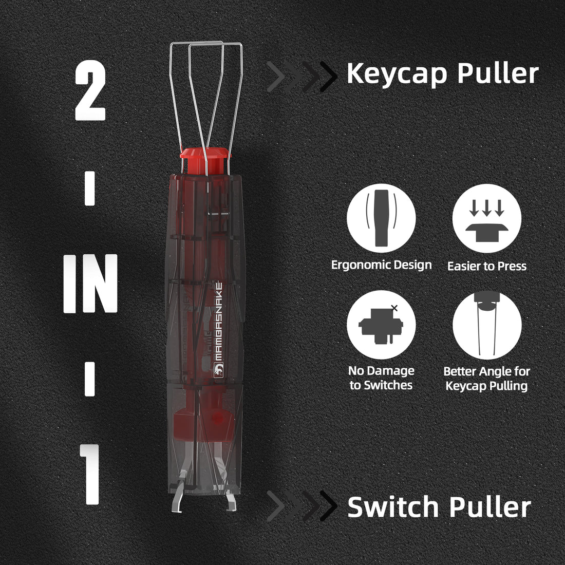 Keycap & Switch Puller Tool | Easy Removal & Durable – MAMBASNAKE