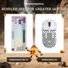 MAMBASNAKE M2 Carbon Fiber Lightweight Wireless Gaming Mouse & MAMBASNAKE M82 HE Rapid Trigger Gaming Keyboard Bundle