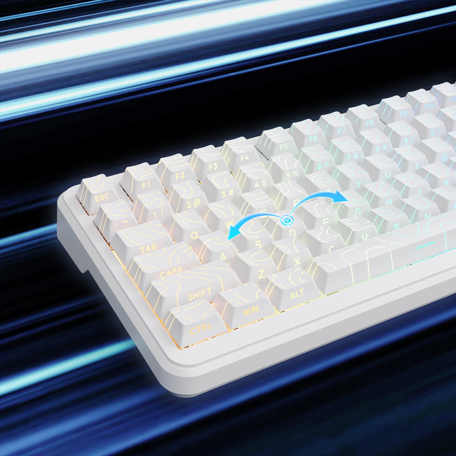 M82 HE: 75% Magnetic Gaming Keyboard with 8Khz Response – MAMBASNAKE