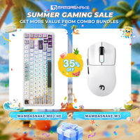 MAMBASNAKE M3 Wireless Gaming Mouse &  MAMBASNAKE M82 HE Rapid Trigger Keyboard Bundle