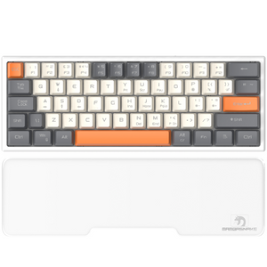 MAMBASNAKE 60% Mechanical Keyboard and Acrylic Wrist Rest