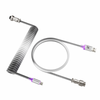 MAMBASNAKE C01ULTIMATE 8K RGB Coiled Keyboard Cable