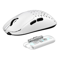 MAMBASNAKE M2 Carbon Fiber Lightweight Wireless Gaming Mouse with 8KHz Coiled Cable