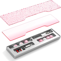 MAMBASNAKE Keyboard Wrist Rest with Storage - Exploded View