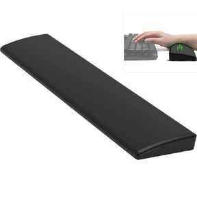 AJAZZ Wrist Rest for 65% Compact Gaming Office Mechanical Wireless Bluetooth PC Keyboard Memory Foam Ergonomic Soft Faux Leather